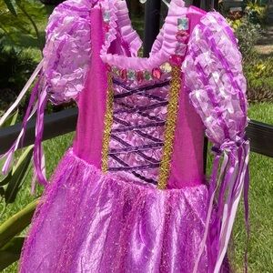 Fairytale renaissance sparkling pink Dress-Up Costume